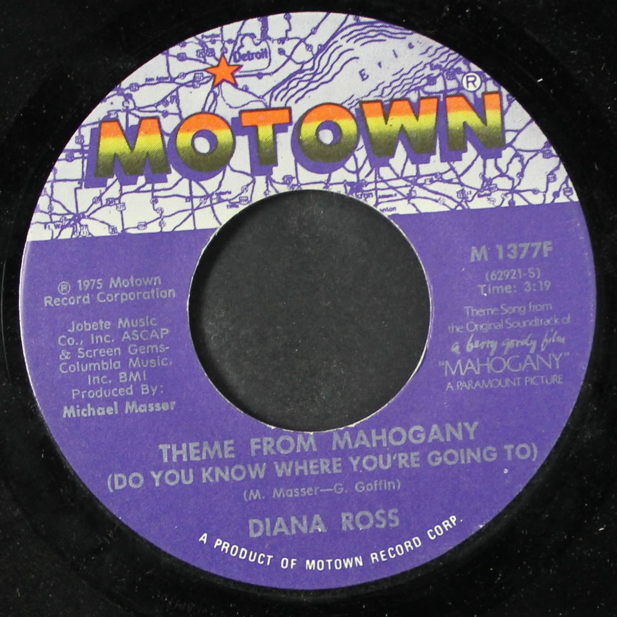theme from mahogany / no one's gonna be a fool forever by DIANA ROSS