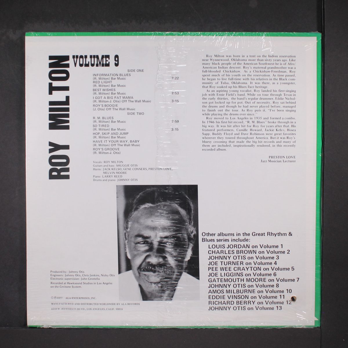 great rhythm & blues oldies by ROY MILTON