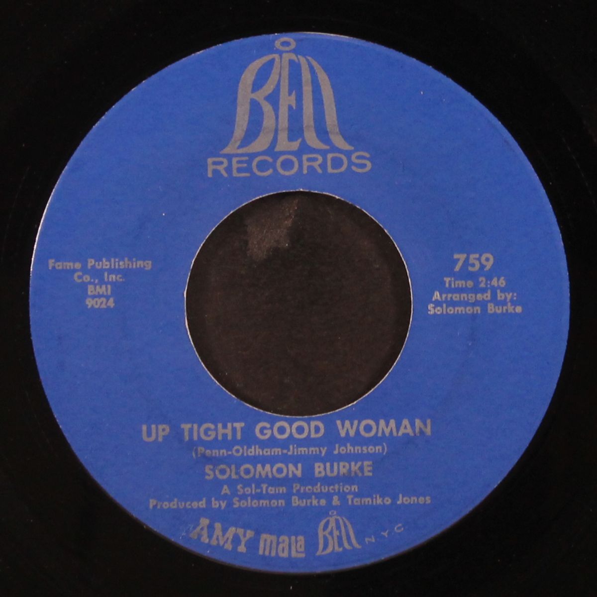 up tight good woman by SOLOMON BURKE