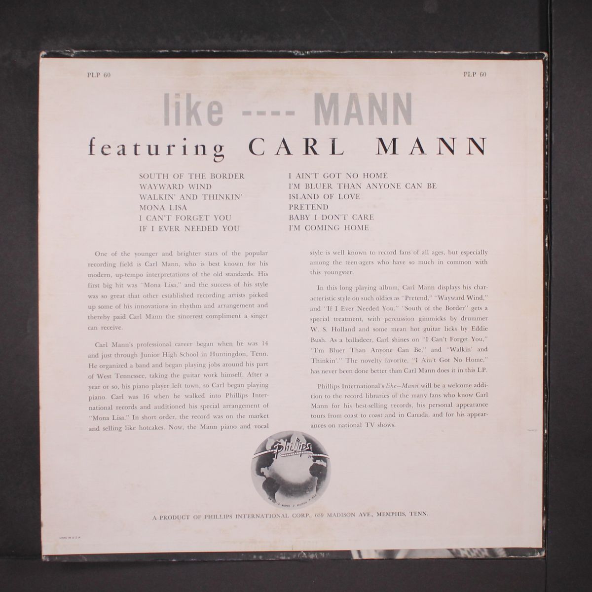 like, mann by CARL MANN