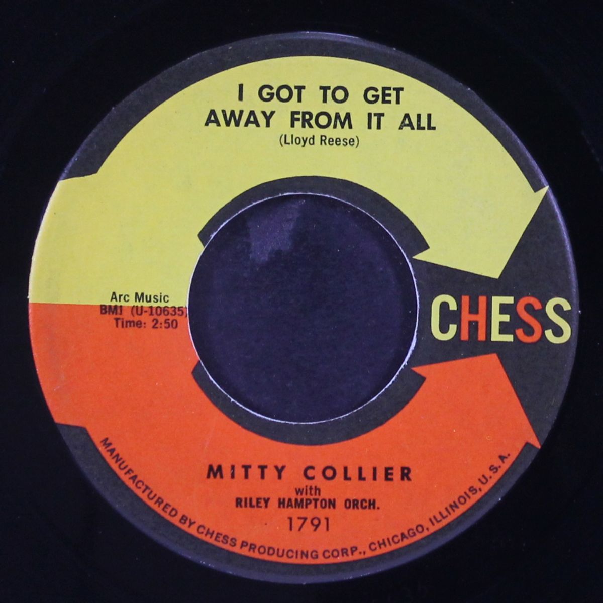 i've got love / i got to get away from it all by MITTY COLLIER