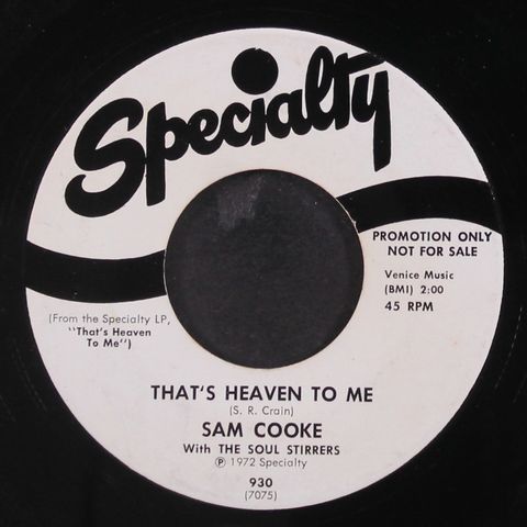 SAM COOKE & SOUL STIRRERS