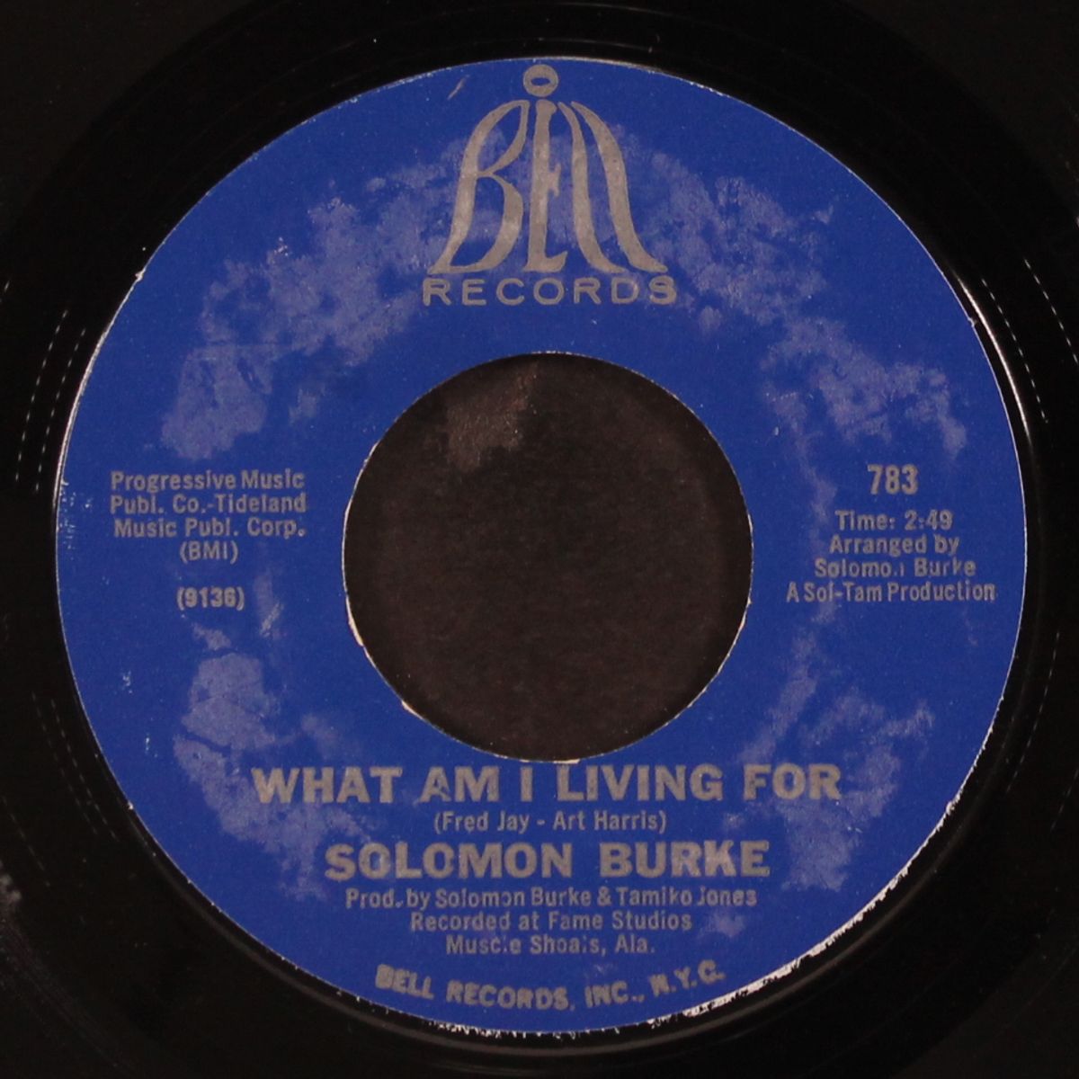 proud mary / what am i living for by SOLOMON BURKE