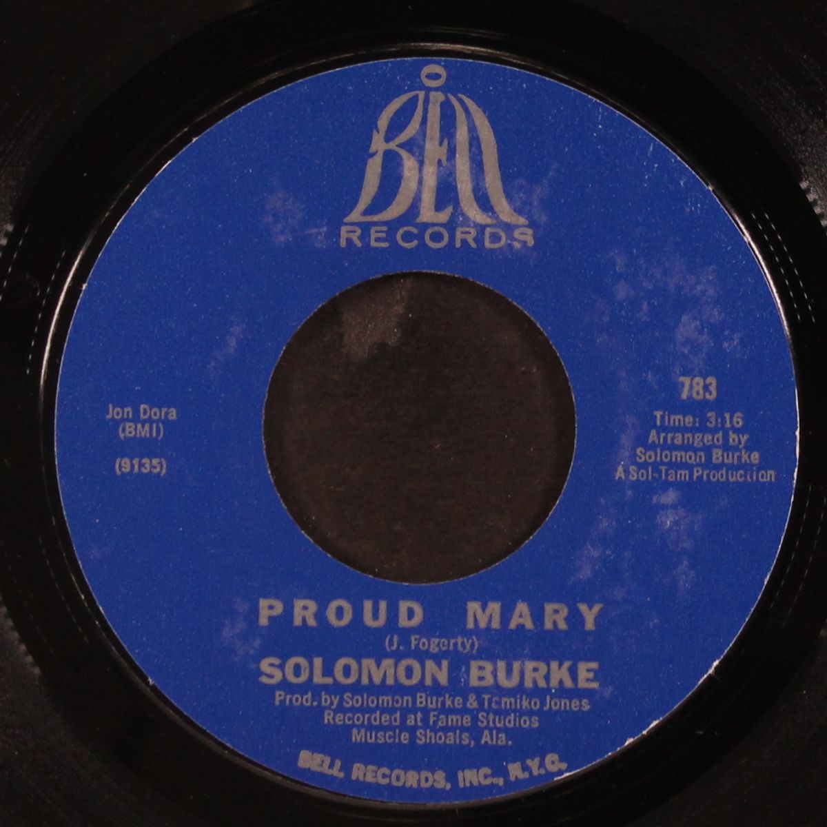 proud mary / what am i living for by SOLOMON BURKE
