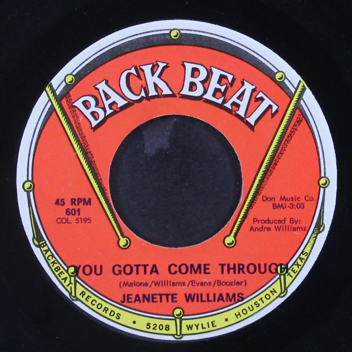 stuff / you gotta come through by JEANETTE WILLIAMS