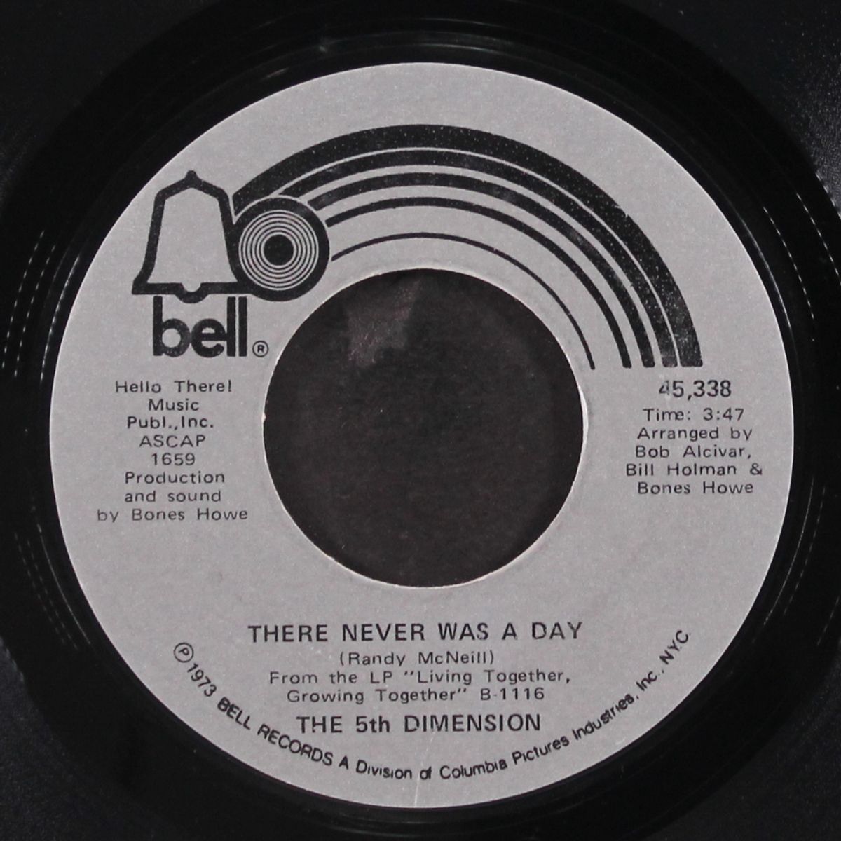 everything's been changed / there never was a day by FIFTH DIMENSION