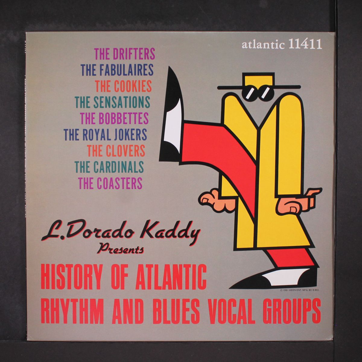 l. dorado kaddy presents history of atlantic r&b vocal groups by VARIOUS