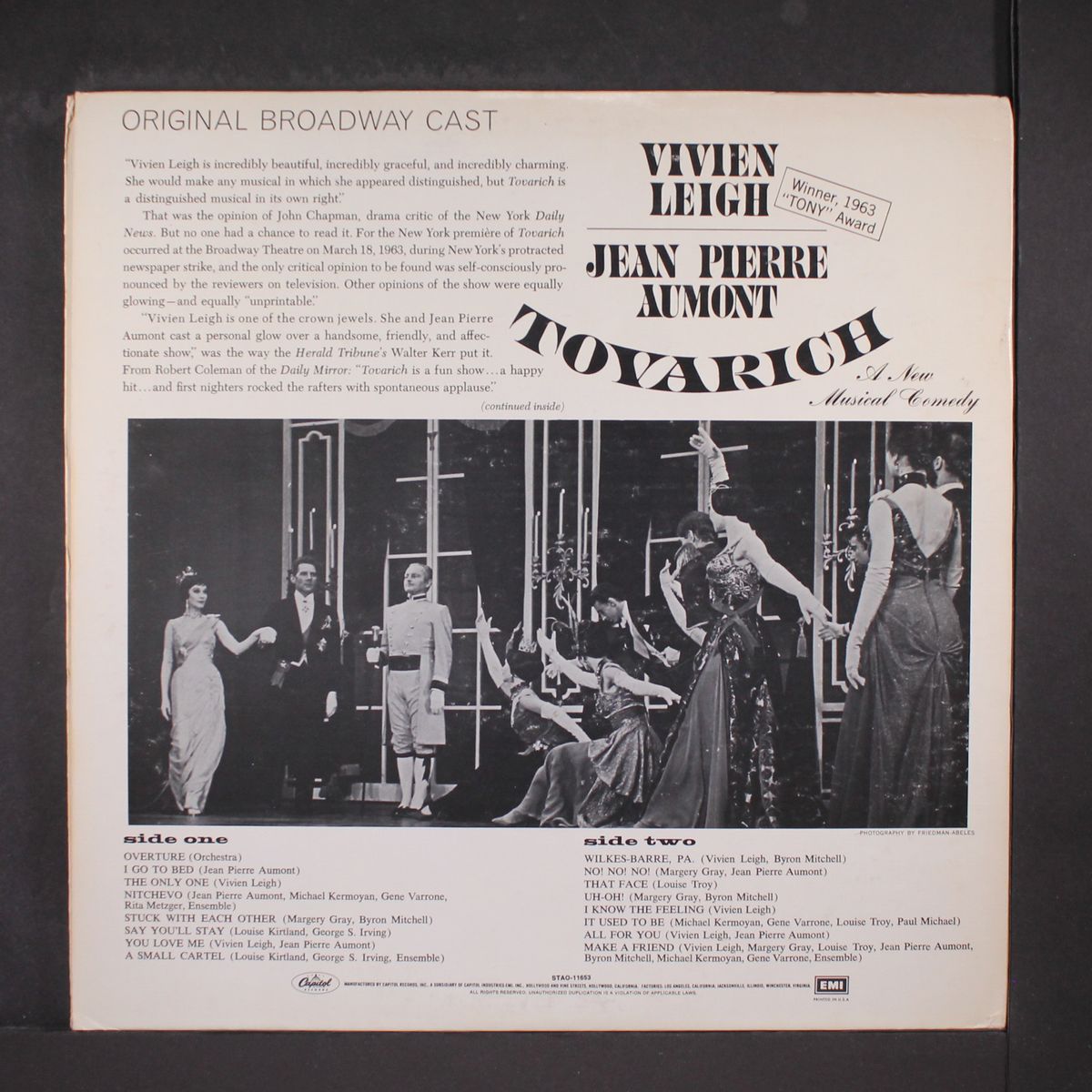 tovarich by ORIGINAL CAST