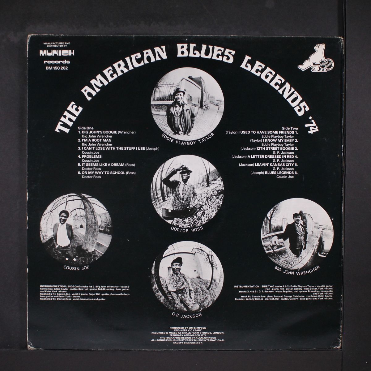 the american blues legends by VARIOUS
