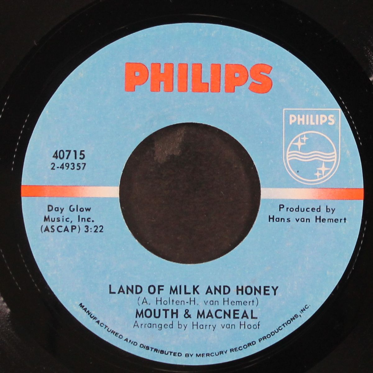 how do you do? / land of milk & honey by MOUTH & MACNEAL