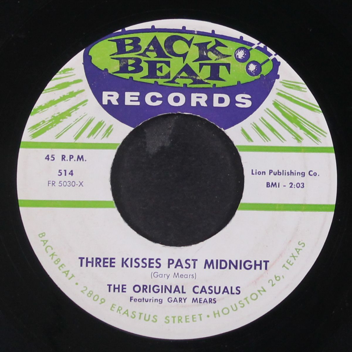 three kisses past midnight / it's been a long time girl by ORIGINAL CASUALS