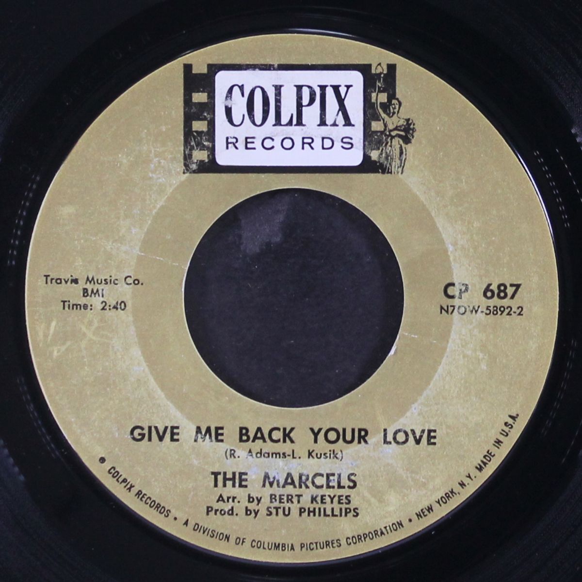 give me back your love / i wanna be your leader by MARCELS