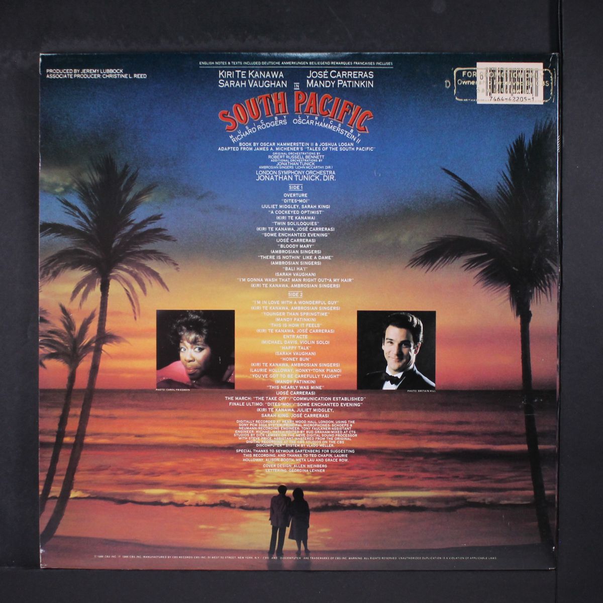 south pacific by LONDON CAST