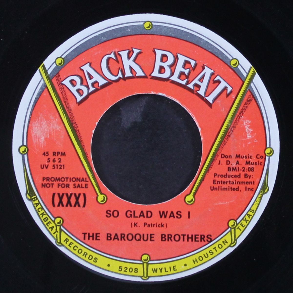 baroque au go go / so glad was i by BAROQUE BROTHERS