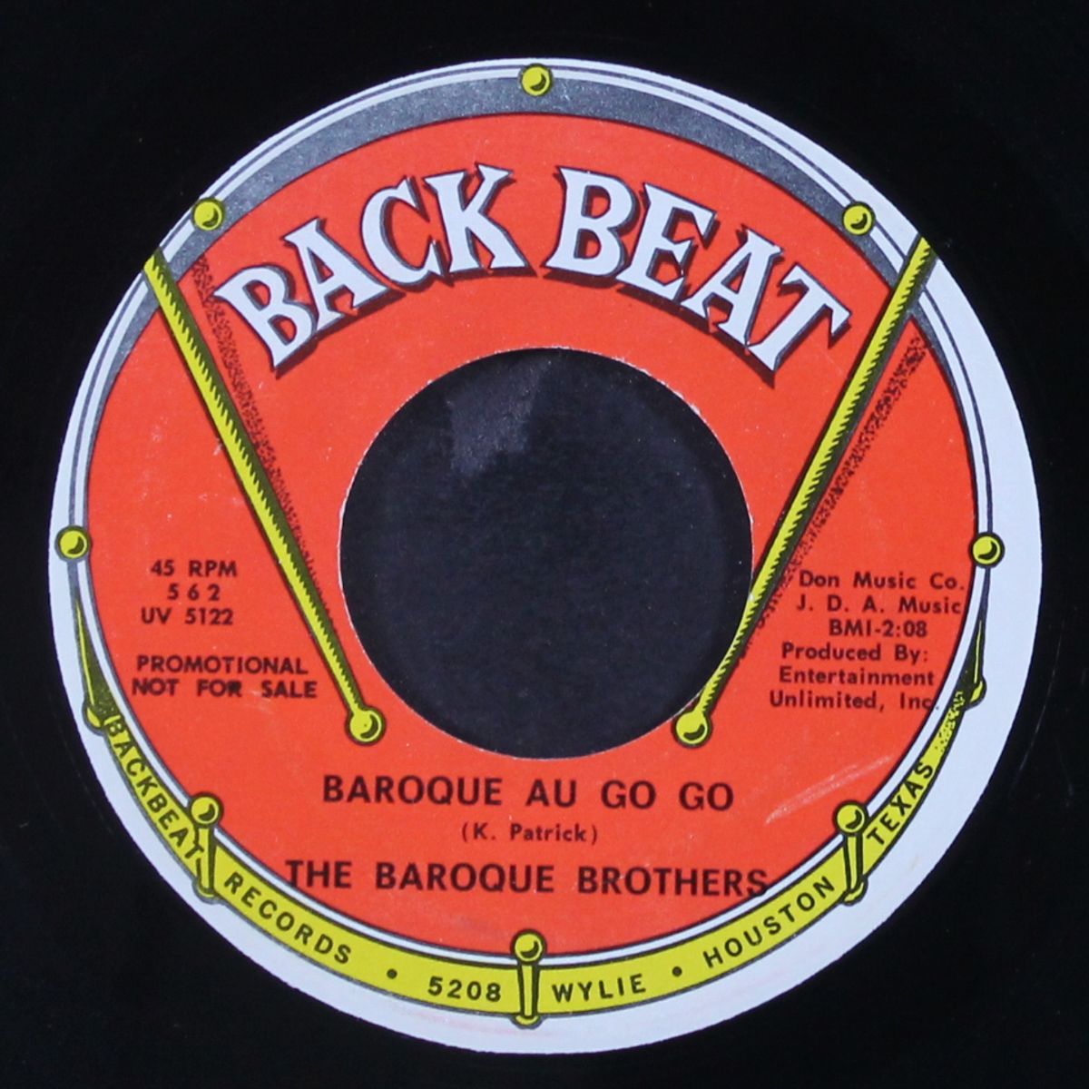 baroque au go go / so glad was i by BAROQUE BROTHERS