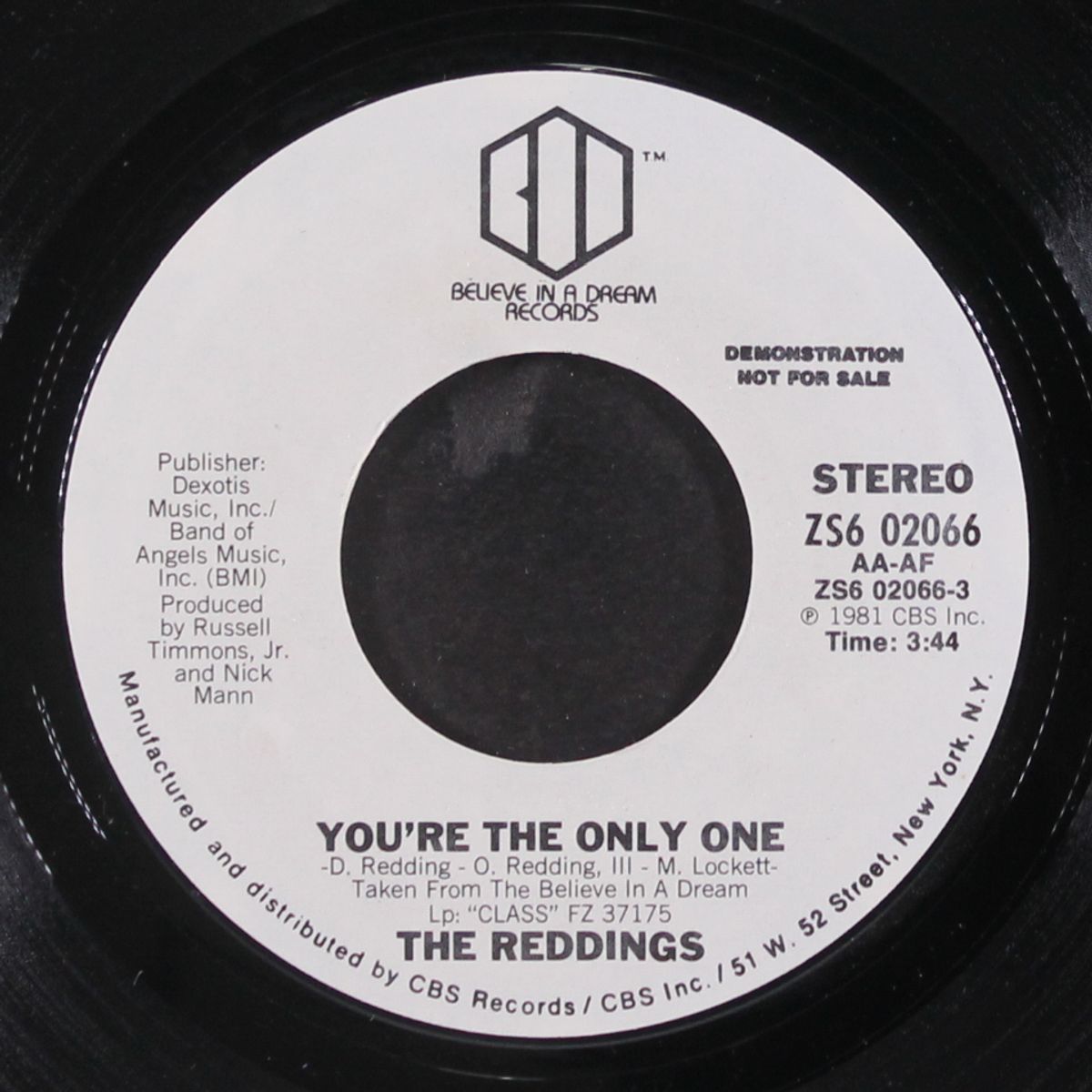you're the only one / same by REDDINGS