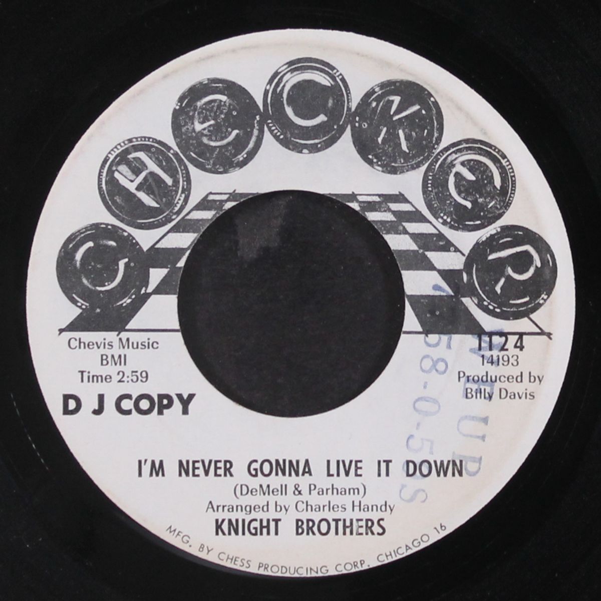 i'm never gonna live it down by KNIGHT BROTHERS