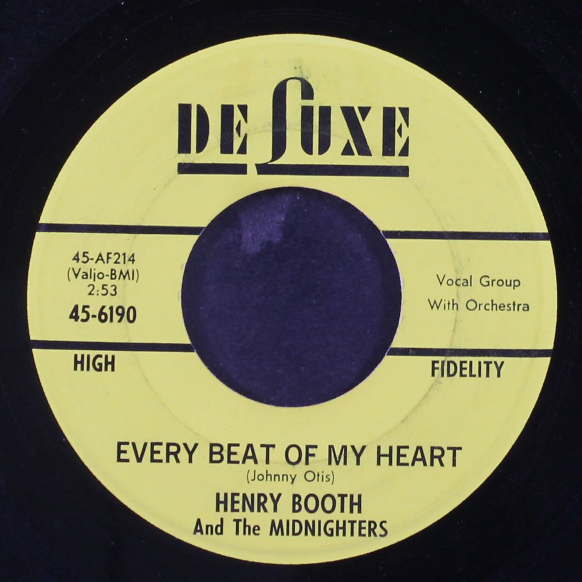 every beat of my heart / starting from tonight by HENRY BOOTH & MIDNIGHTERS