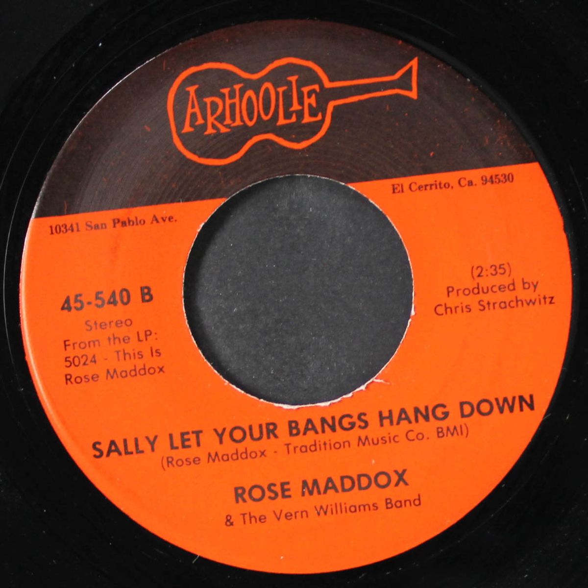 sally let your bangs hang down / philadelphia lawyer by ROSE MADDOX