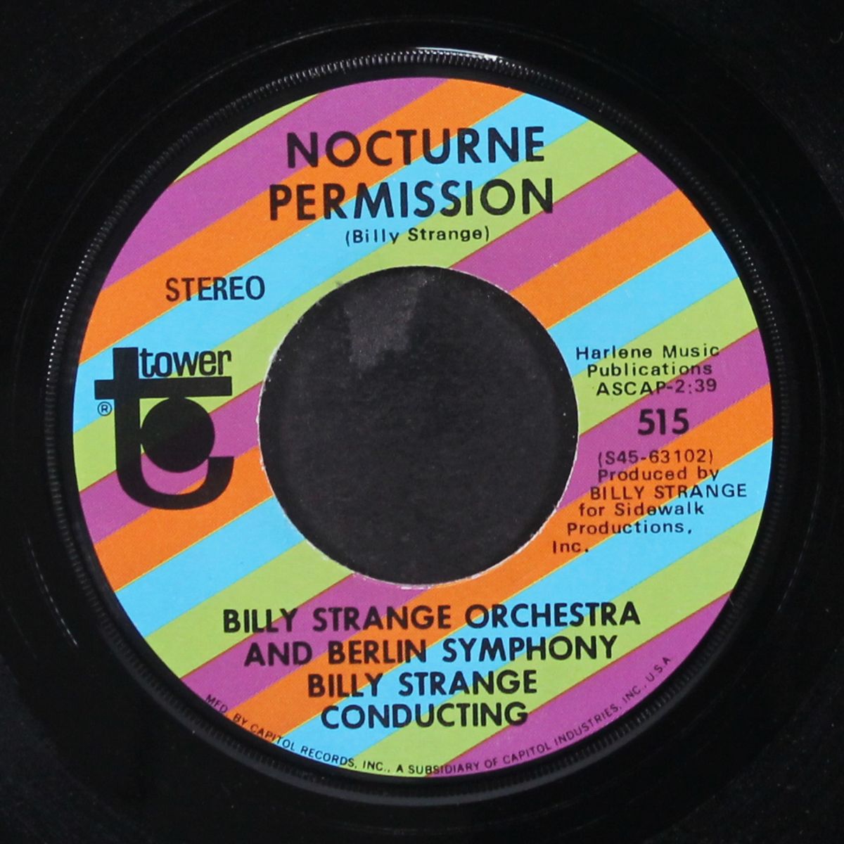 de sade (main title) / nocturne permission by BILLY STRANGE