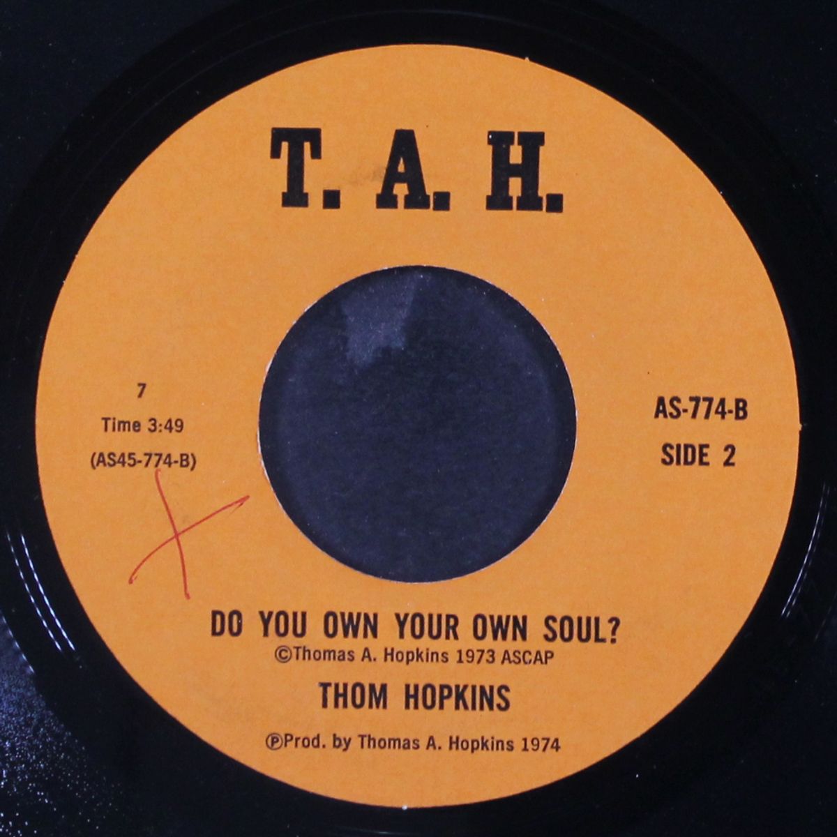 do you own your own soul? by THOM HOPKINS