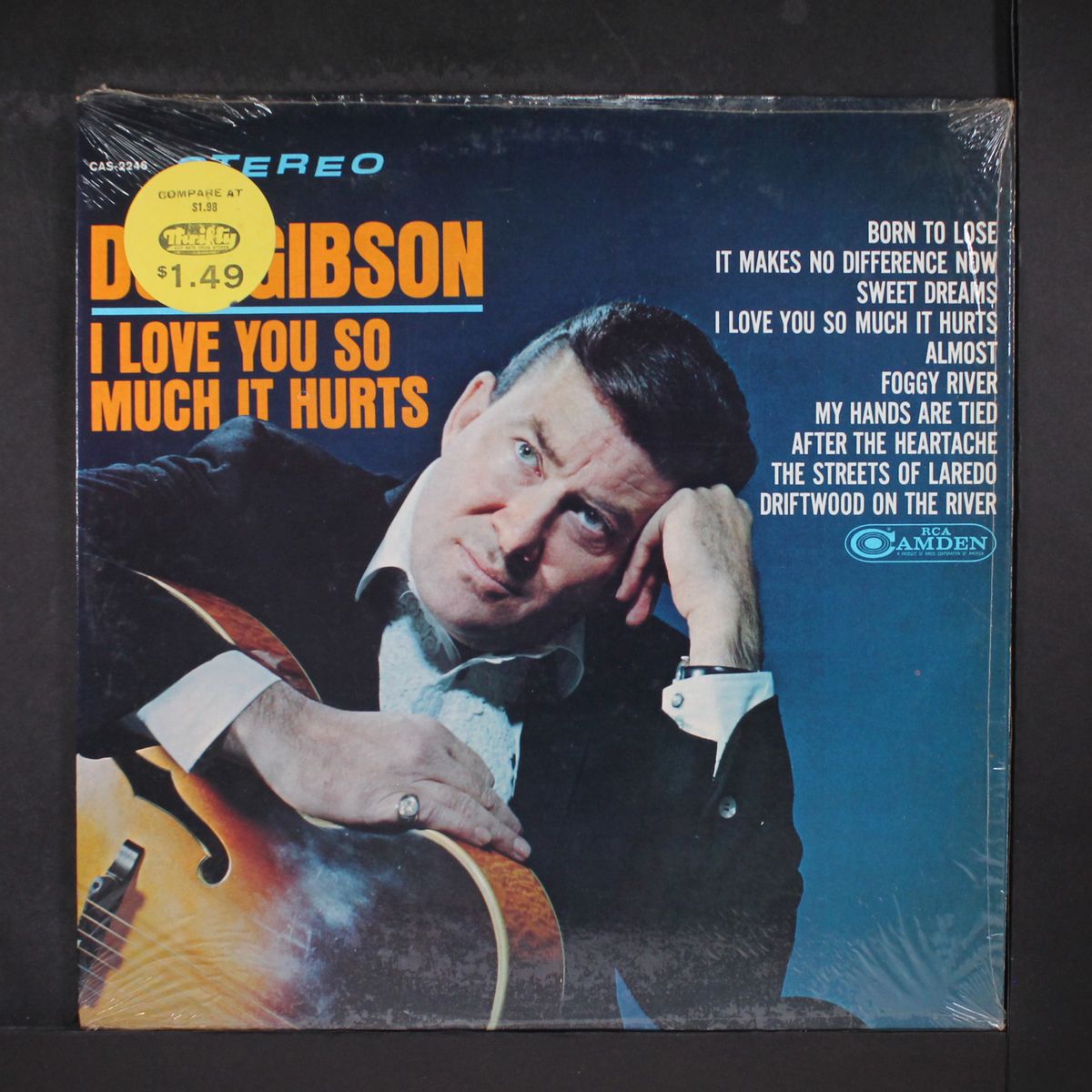 i love you so much it hurts by DON GIBSON