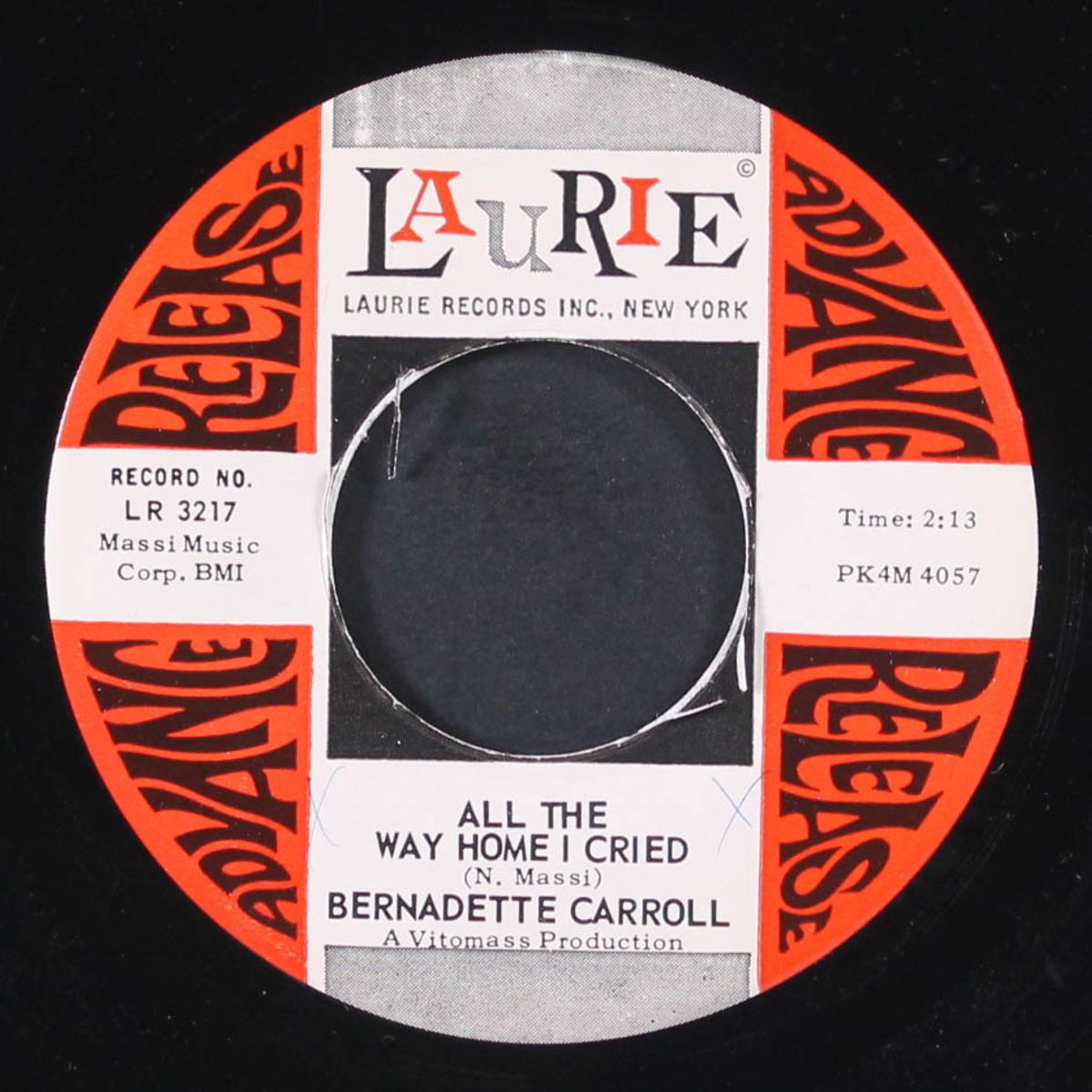 all the way home i cried / nicky by BERNADETTE CARROLL