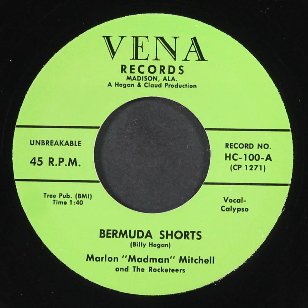 ice cold baby / bermuda shorts by MARLON "MADMAN" MITCHELL