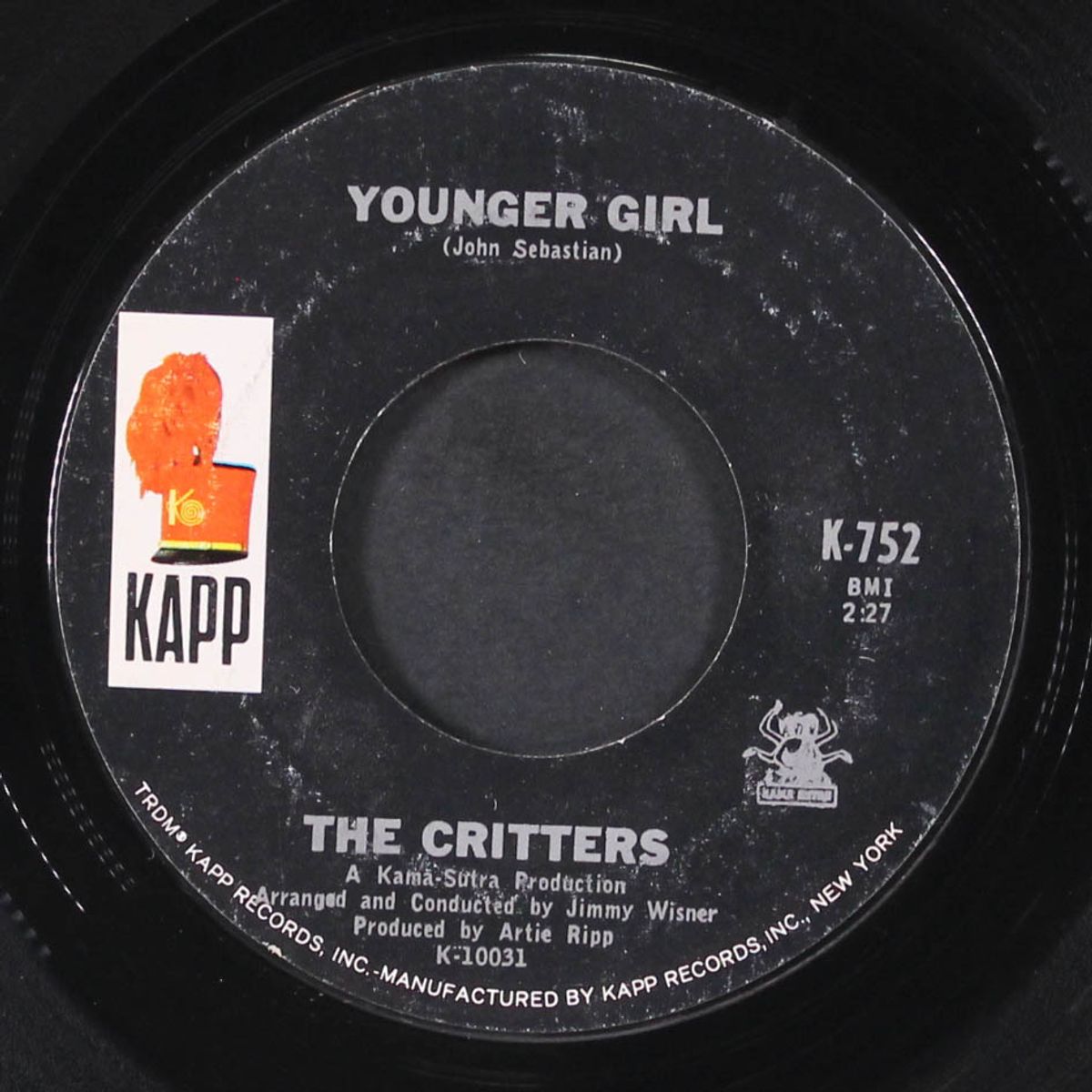 younger girl / gone for awhile by CRITTERS