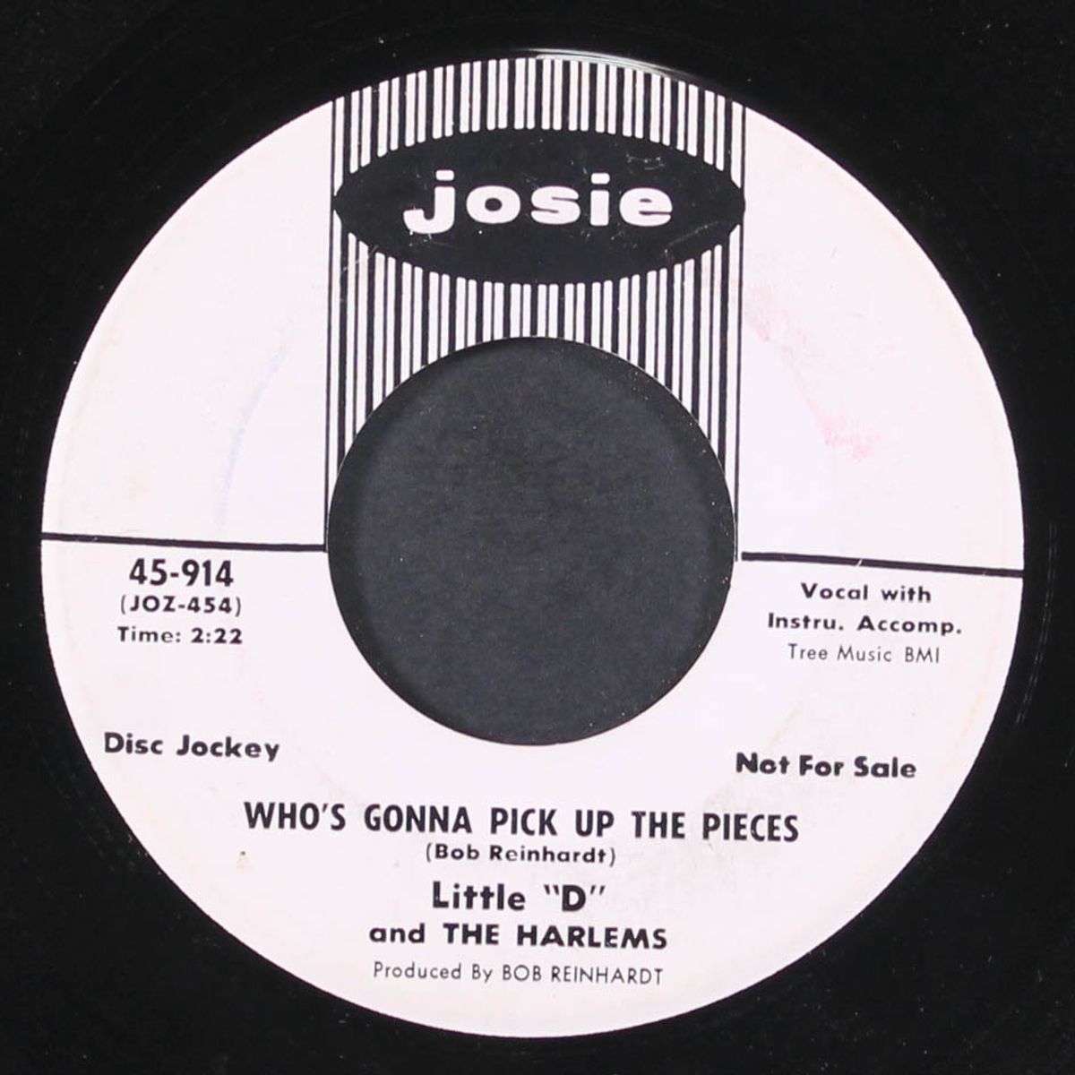 deep in the heart of a woman / who's gonna pick up the pieces by LITTLE D & HARLEMS