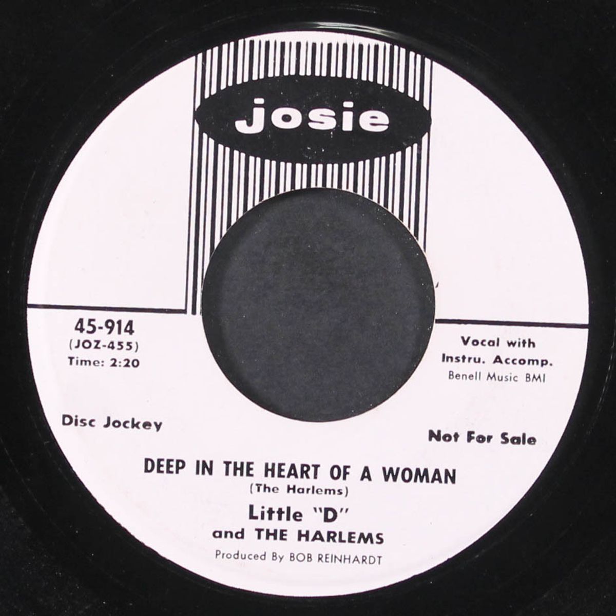 deep in the heart of a woman / who's gonna pick up the pieces by LITTLE D & HARLEMS