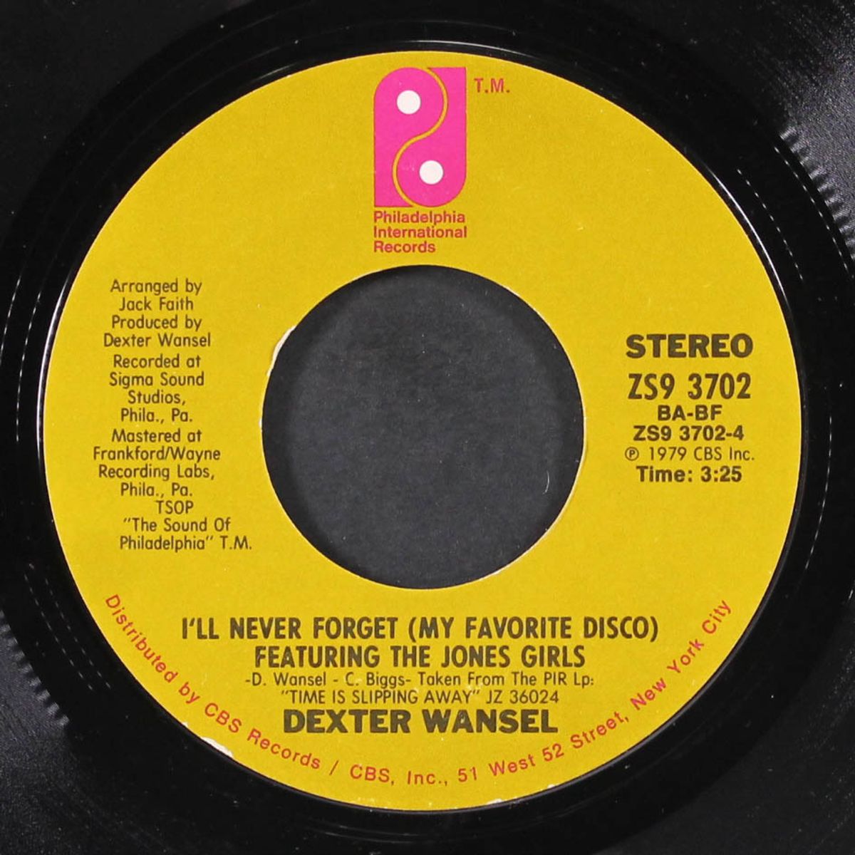 it's been cool / i'll never forget by DEXTER WANSEL