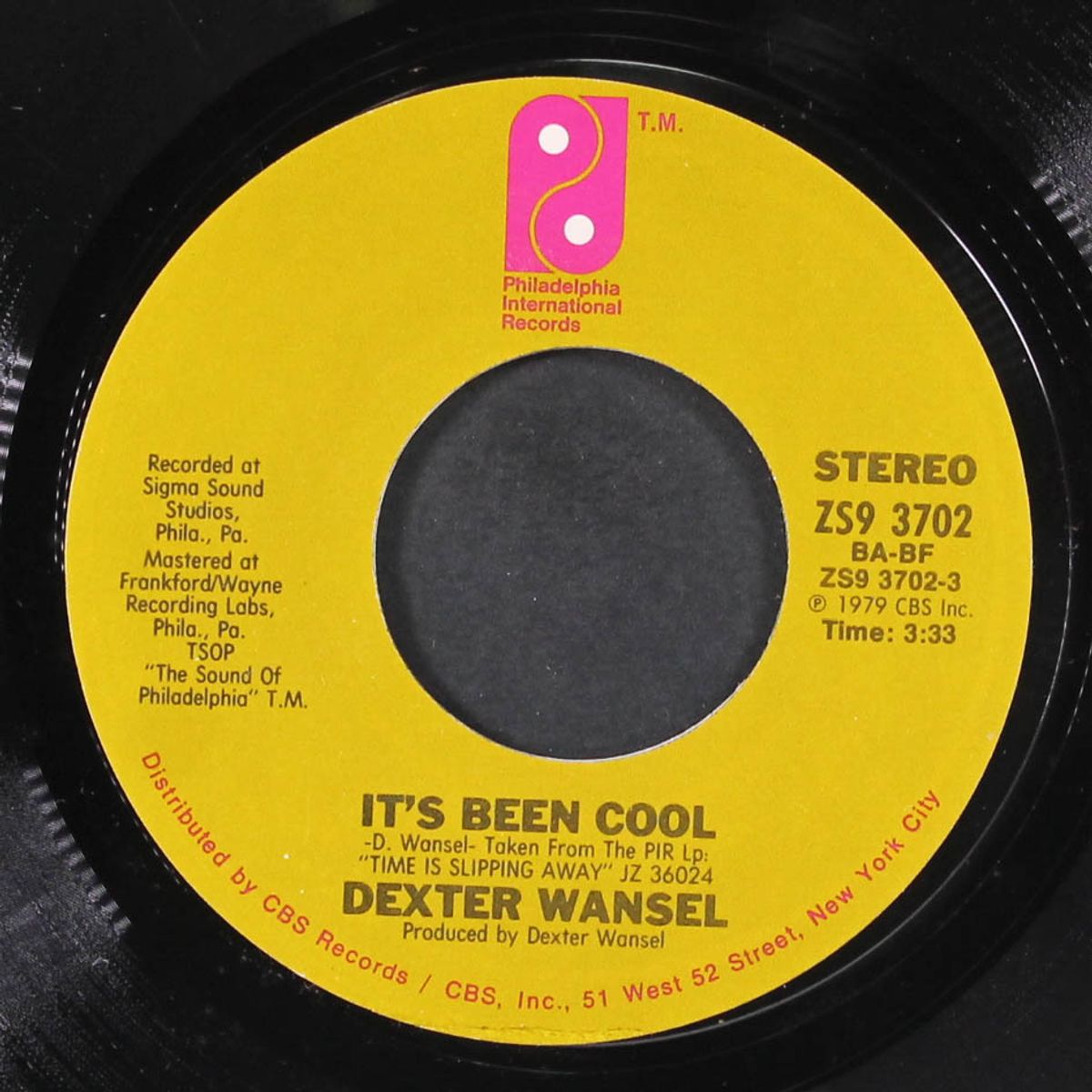 it's been cool / i'll never forget by DEXTER WANSEL