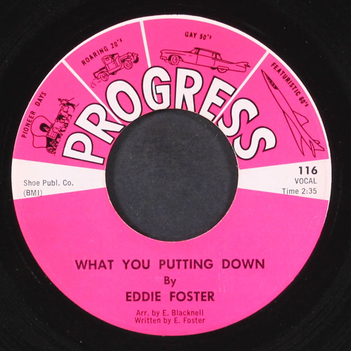 i'm grown / what you putting down by EDDIE FOSTER