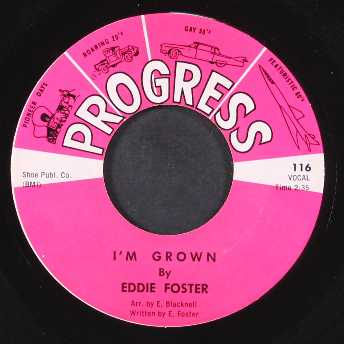 i'm grown / what you putting down by EDDIE FOSTER