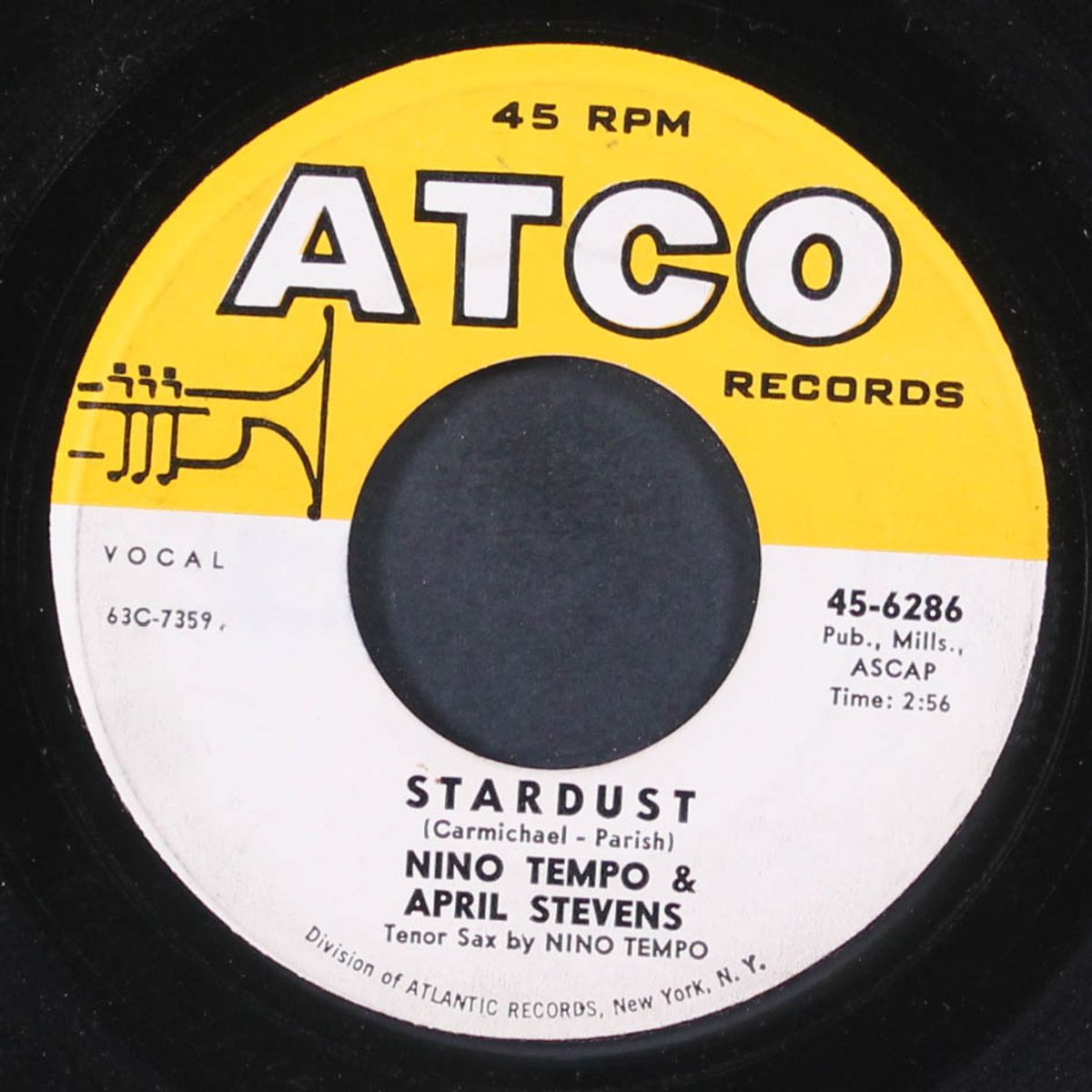 stardust / 1-45 by NINO TEMPO & APRIL STEVENS