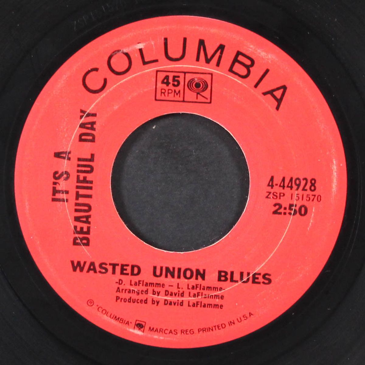 white bird / wasted union blues by IT'S A BEAUTIFUL DAY