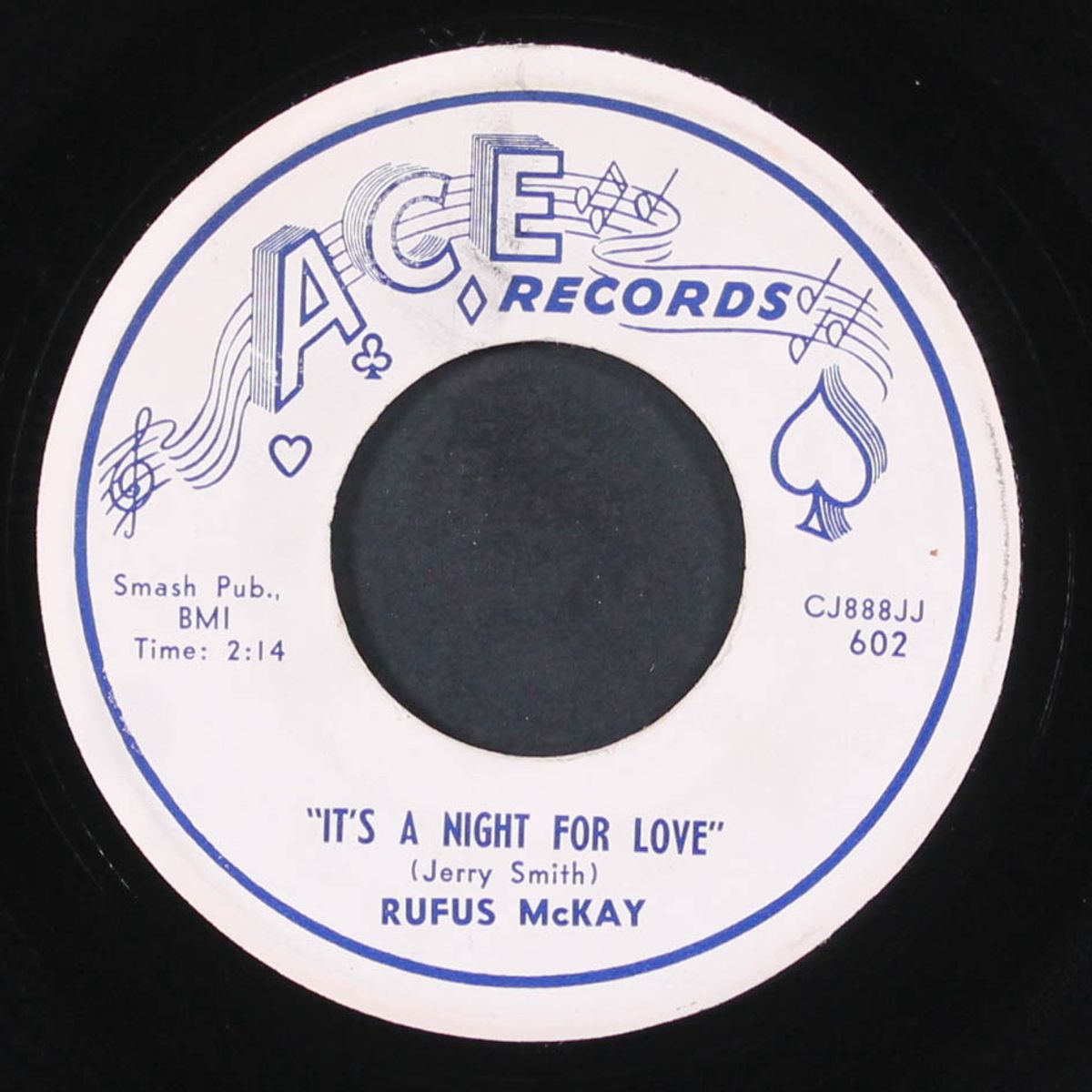 it's a night for love / boll weevil junction by RUFUS MCKAY