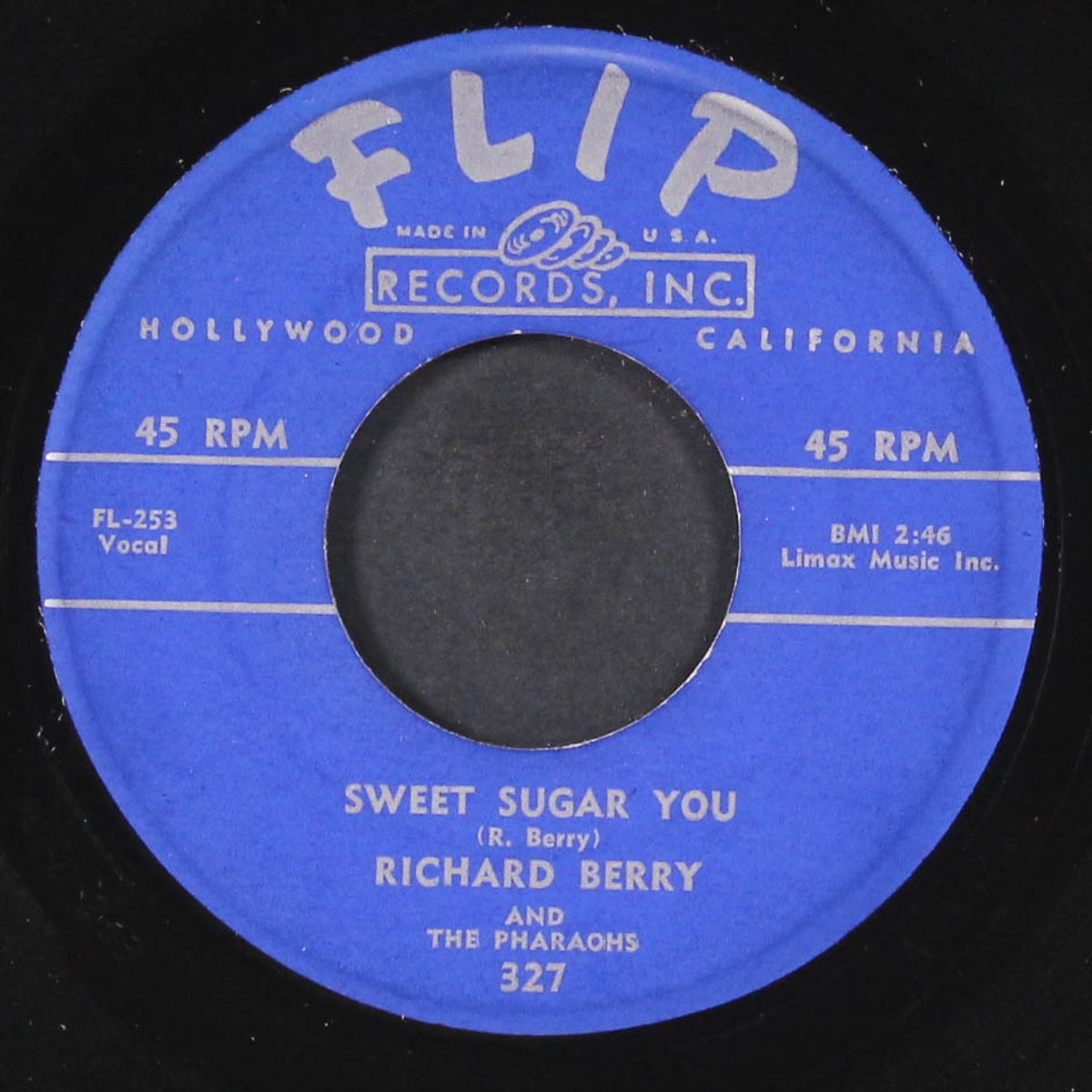 rock, rock, rock / sweet sugar you by RICHARD BERRY & PHARAOHS
