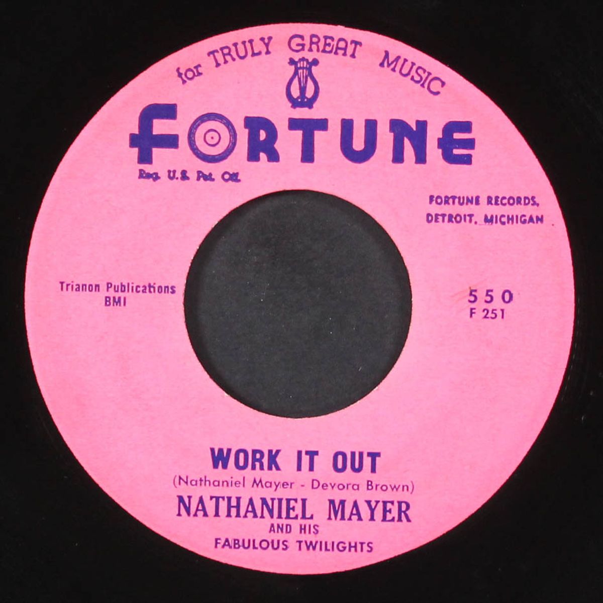 well, i've got news / work it out by NATHANIEL MAYER