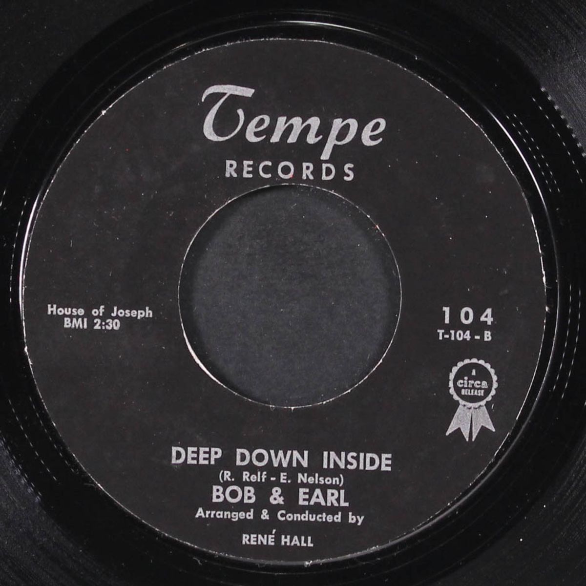 oh baby doll / deep down inside by BOB & EARL