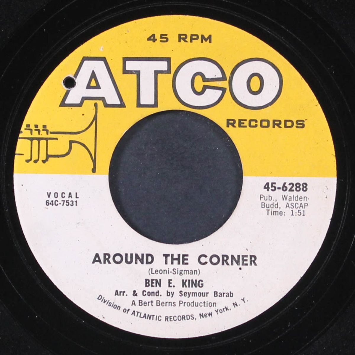 around the corner / that's when it hurts by BEN E. KING