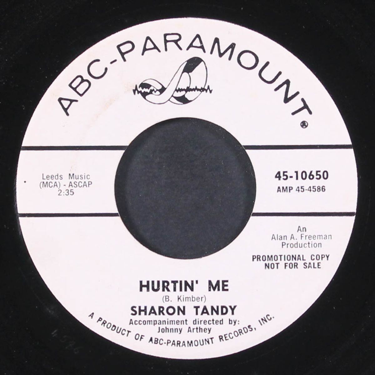 now that you've gone / hurtin' me by SHARON TANDY