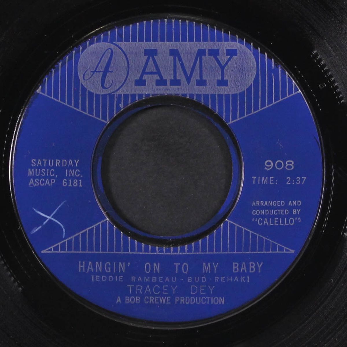 hangin' on to my baby / ska-doo-de-yah by TRACEY DEY