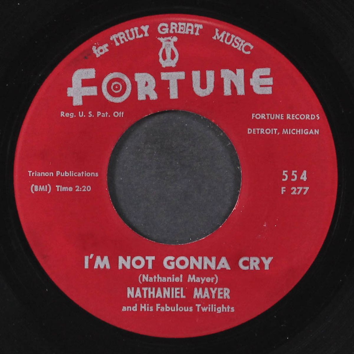 i'm not gonna cry / had a dream by NATHANIEL MAYER & FABULOUS TWILIGHTS