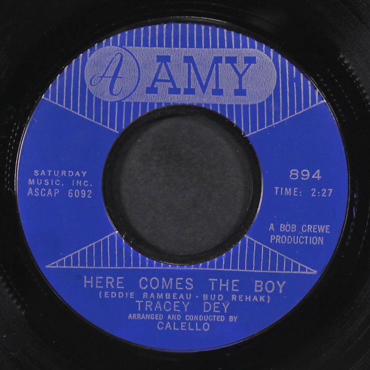 here comes the boy / teddy's the boy i love by TRACEY DEY