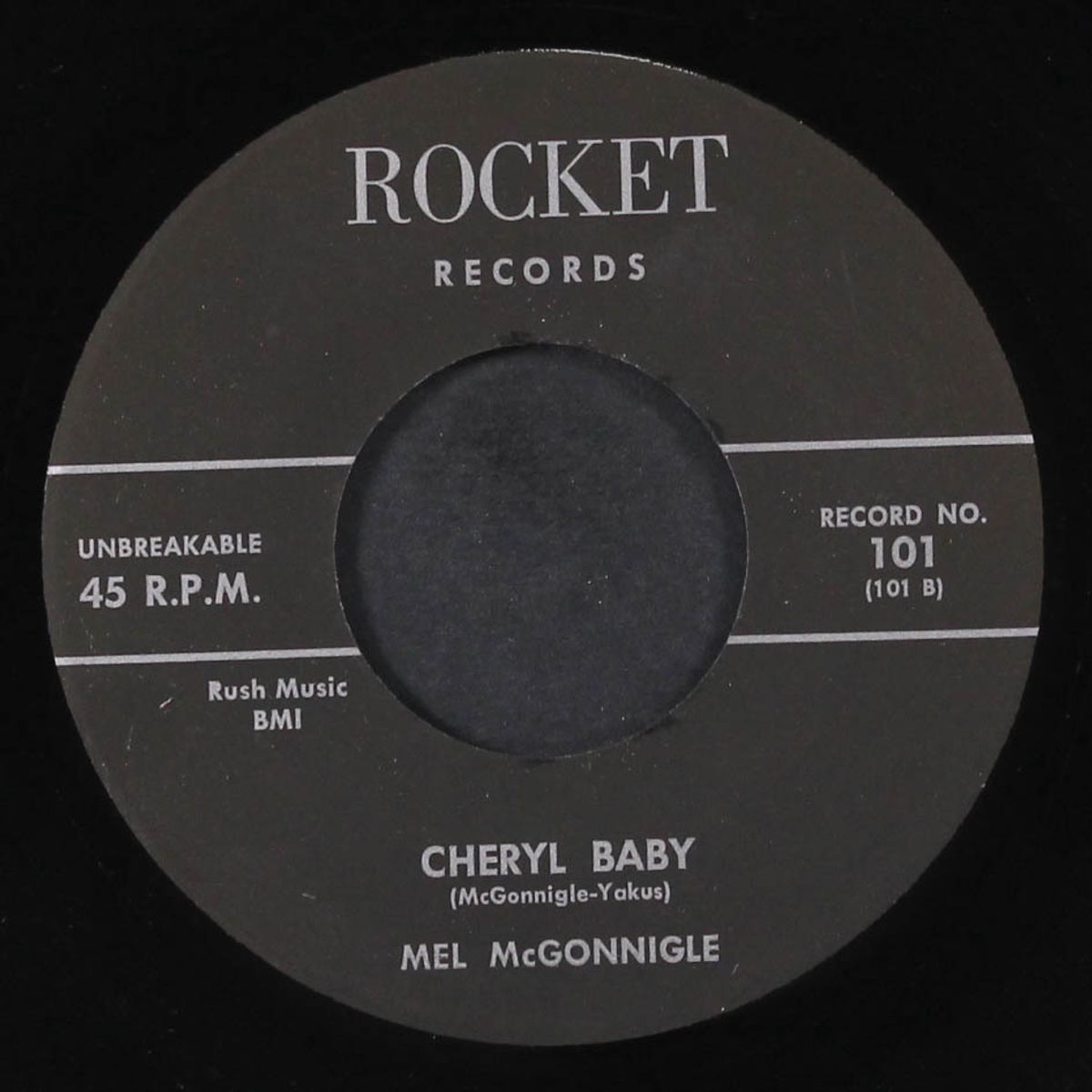 rattle shakin' mama / cheryl baby by MEL MCGONNIGLE