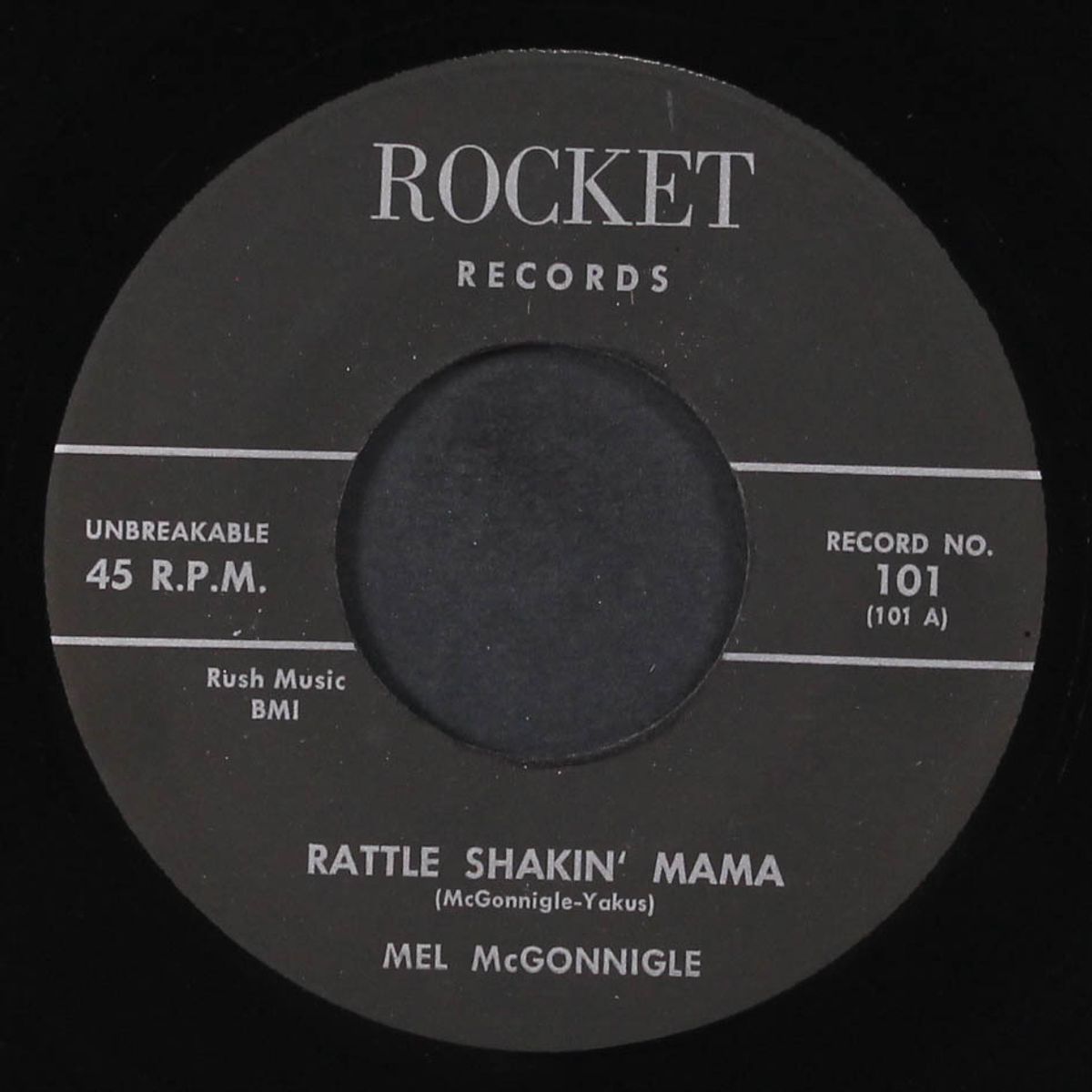 rattle shakin' mama / cheryl baby by MEL MCGONNIGLE