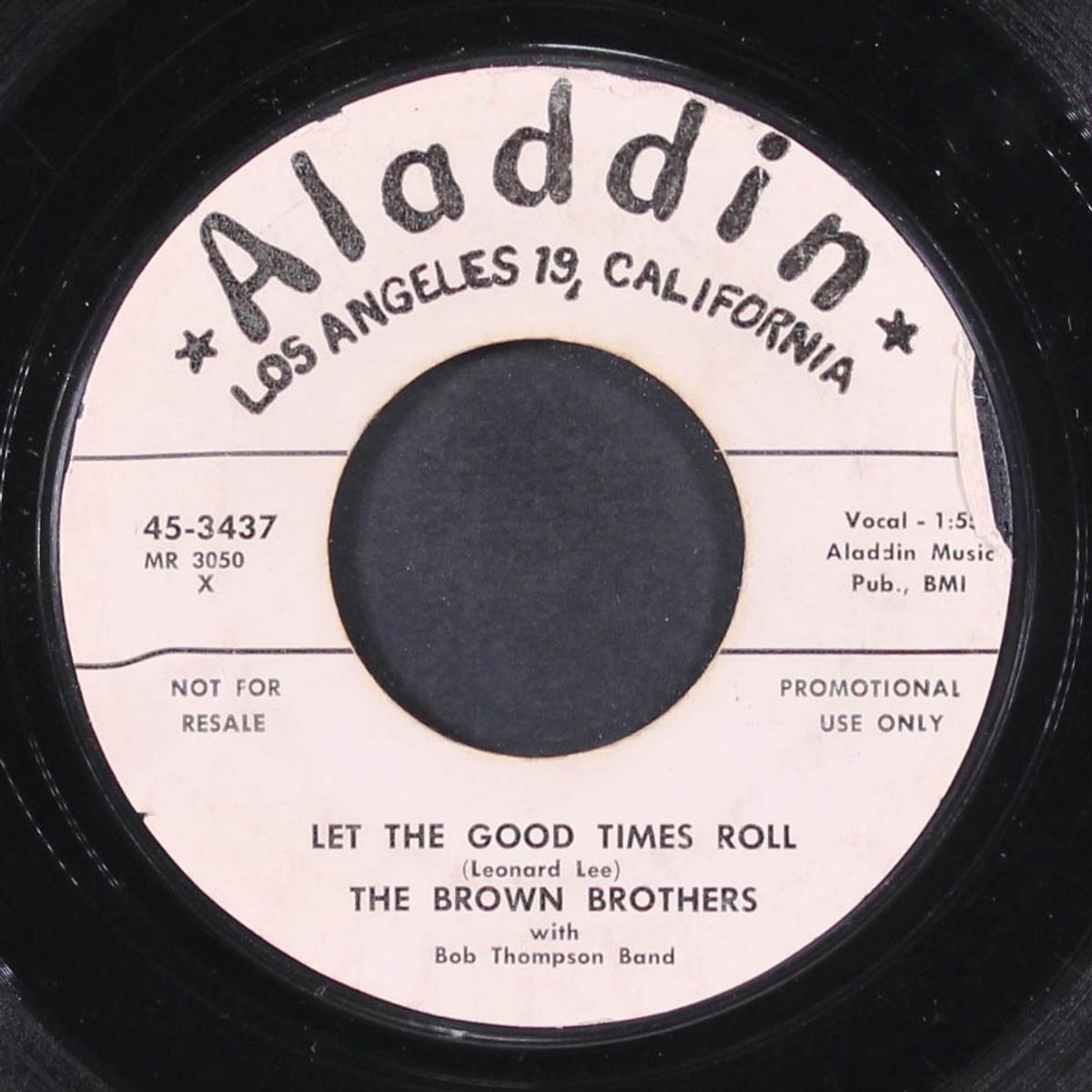 let the good times roll / you're right, i'm left by BROWN BROTHERS