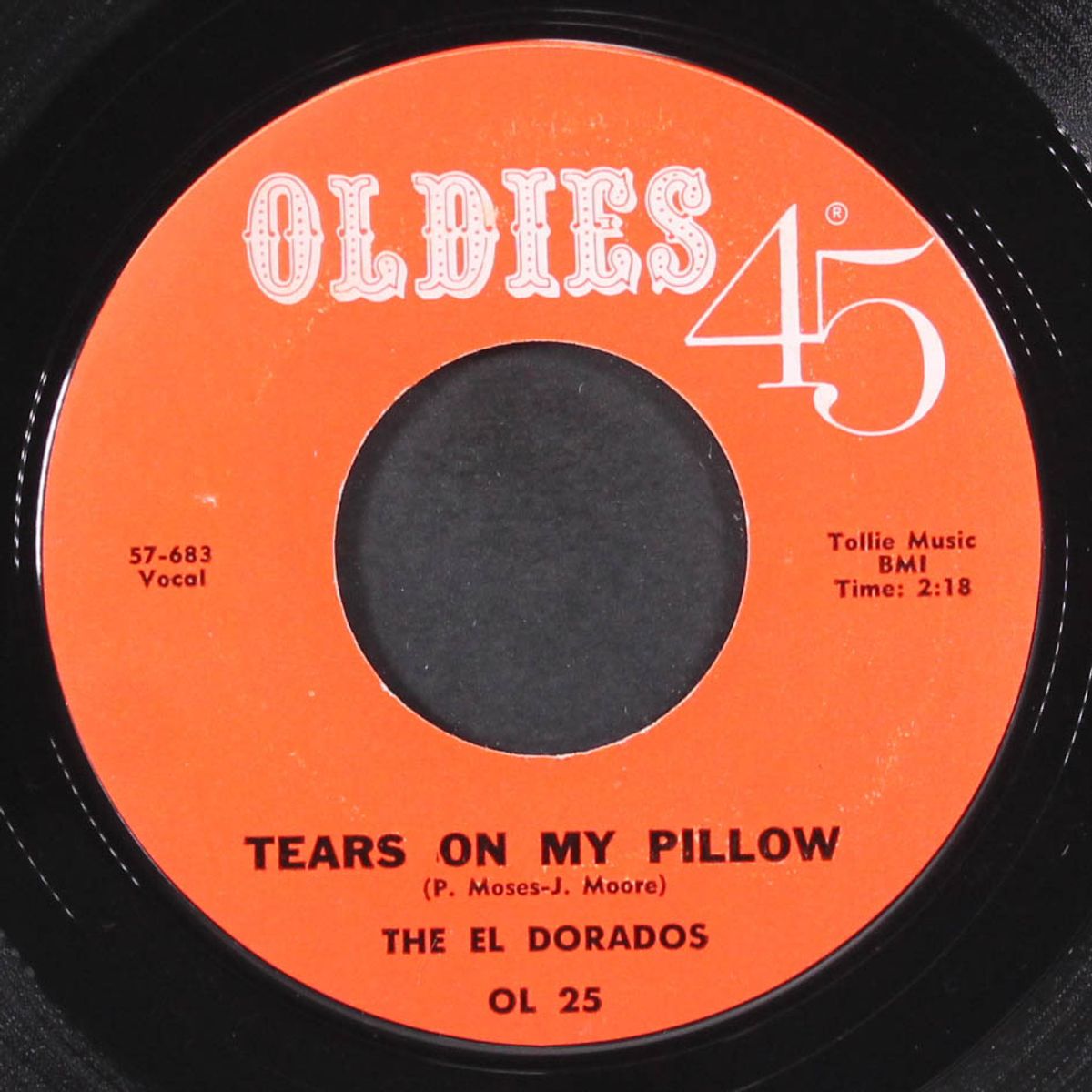 tears on my pillow / down the aisle of love by EL DORADOES / QUINTONES